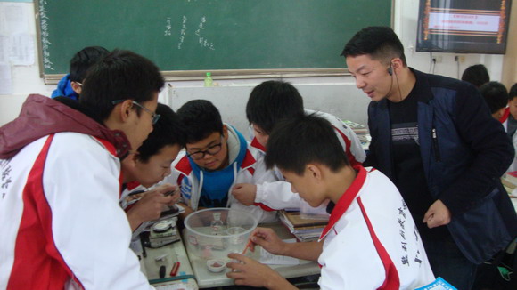 化学课堂上