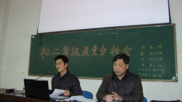 初二年级工作会议