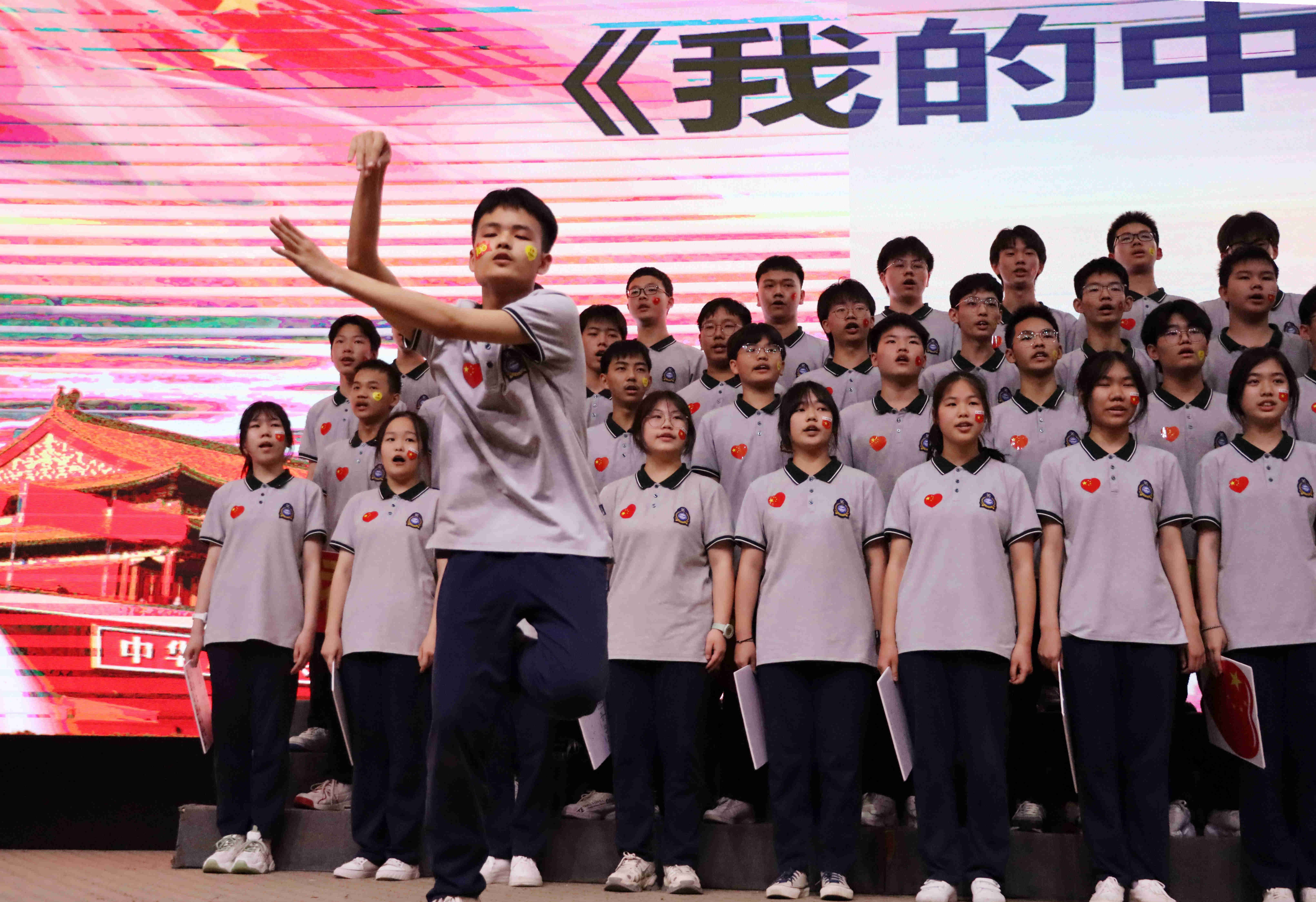 监利中学举行庆祝建党100周年红歌合唱比赛