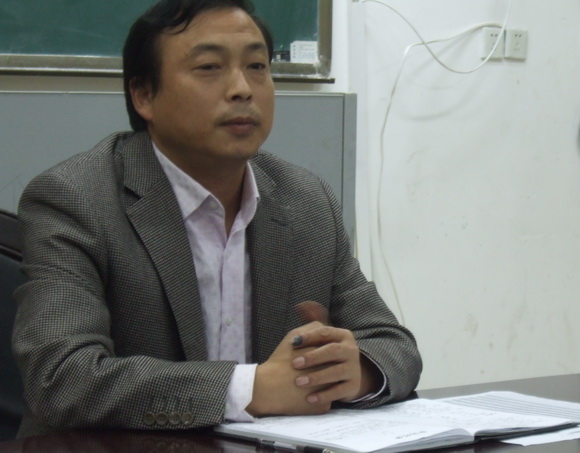 彭校长作激励性发言