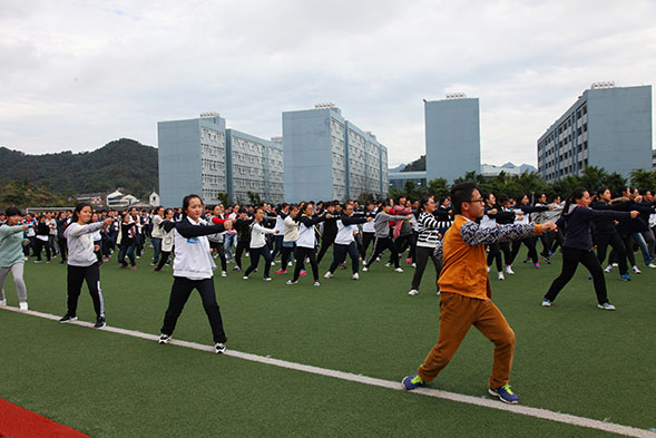 翔宇中学运动会精彩预热 活动花絮(二)