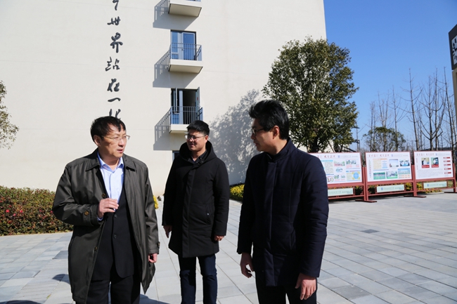 张元贵局长对我校寄予厚望