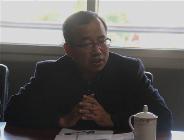 吴承恩中学代表杨步锋发言