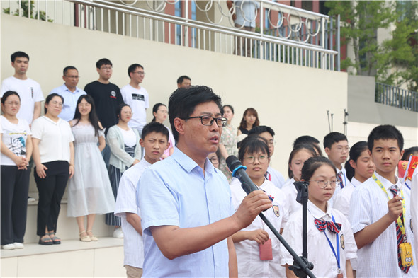 滨河淮外|初三:踏鼓前行好年华 扬帆逐梦正当时