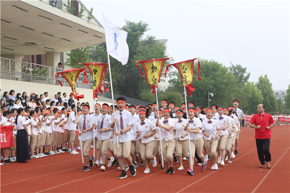 滨河淮外|初三:踏鼓前行好年华 扬帆逐梦正当时