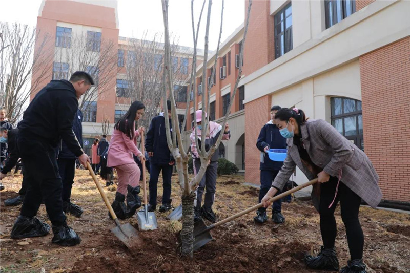 图片[14]-枣庄翔宇:我把春天种在校园里-爱山亭网