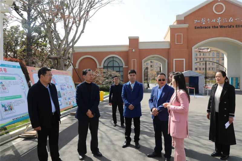 图片[2]-枣庄翔宇:省“健康学校”专项督导组莅临我校指导-爱山亭网