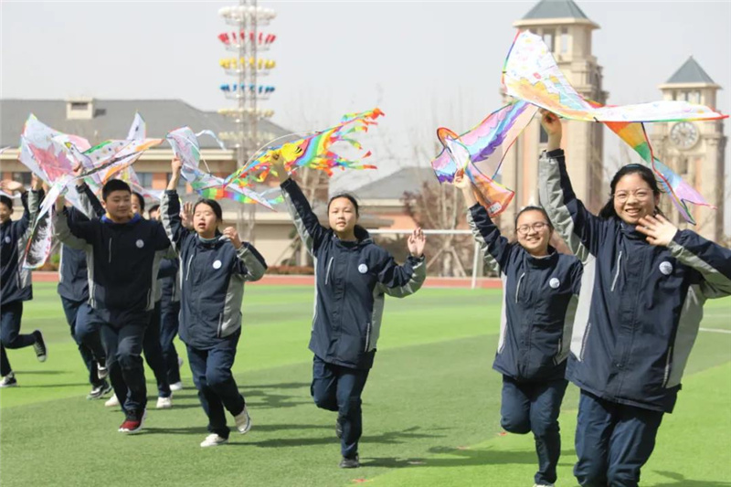 图片[18]-枣庄翔宇:“清风托纸鸢，羽翼载芳华”风筝节系列活动之放风筝比-爱山亭网