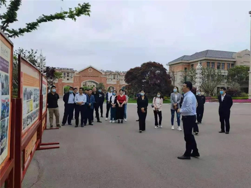 图片[3]-枣庄翔宇：山亭区“两新”组织党建工作座谈交流会 枣庄翔宇中学-爱山亭网