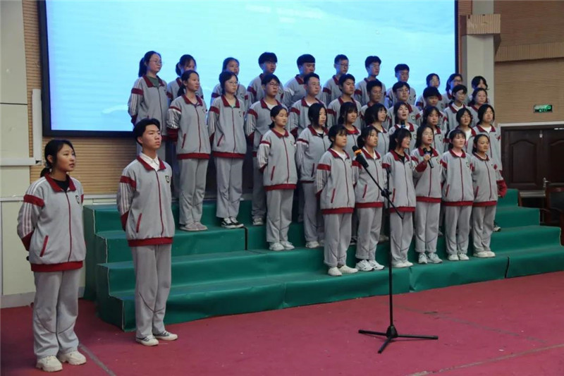 图片[6]-【向党献礼】枣庄十八中高二举行庆祝建党100周年红歌合唱比赛-爱山亭网
