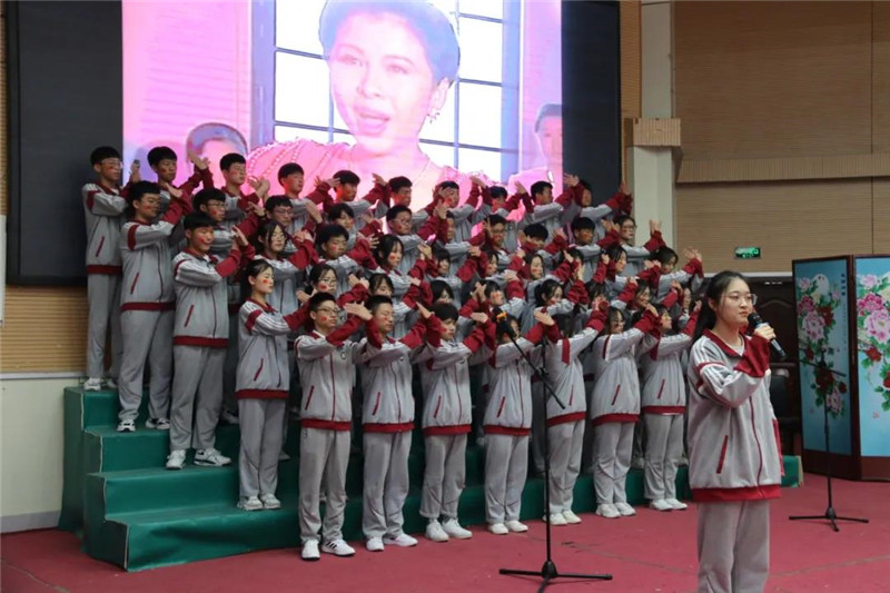 图片[7]-【向党献礼】枣庄十八中高二举行庆祝建党100周年红歌合唱比赛-爱山亭网