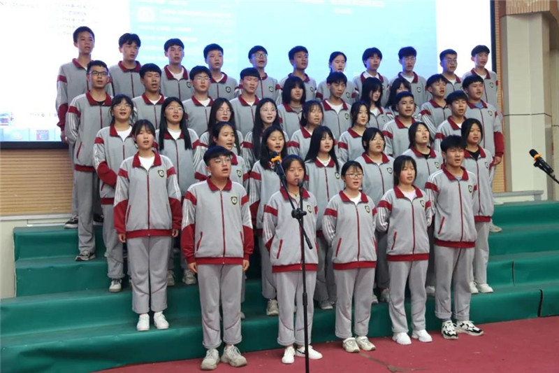 图片[11]-【向党献礼】枣庄十八中高二举行庆祝建党100周年红歌合唱比赛-爱山亭网
