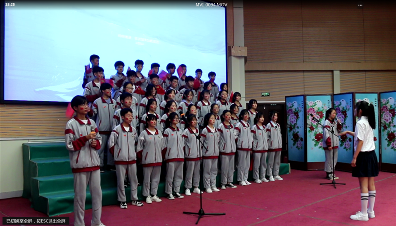 图片[13]-【向党献礼】枣庄十八中高二举行庆祝建党100周年红歌合唱比赛-爱山亭网