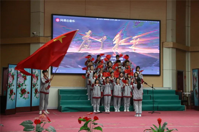 图片[19]-【向党献礼】枣庄十八中高二举行庆祝建党100周年红歌合唱比赛-爱山亭网