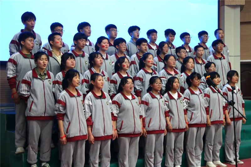 图片[20]-【向党献礼】枣庄十八中高二举行庆祝建党100周年红歌合唱比赛-爱山亭网
