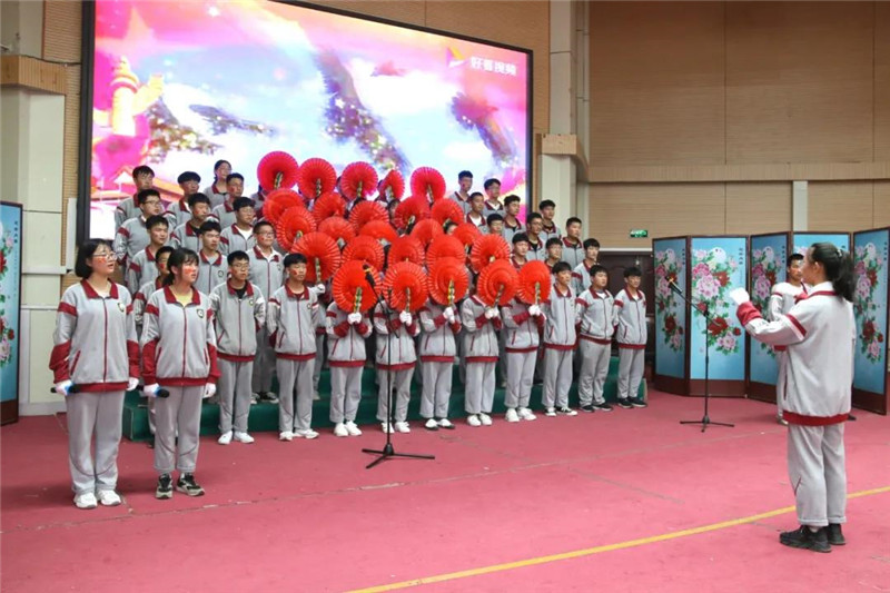 图片[18]-【向党献礼】枣庄十八中高二举行庆祝建党100周年红歌合唱比赛-爱山亭网