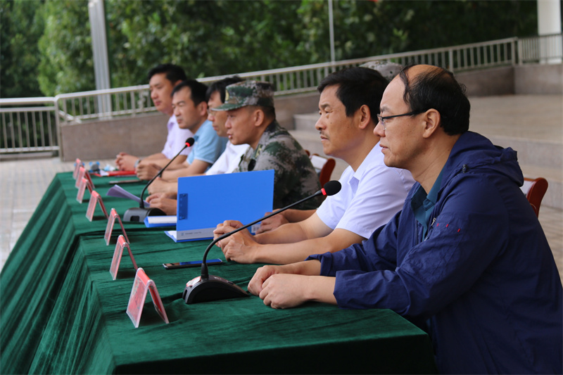 图片[3]-青春如火 战狼似我――枣庄十八中军训开营-爱山亭网
