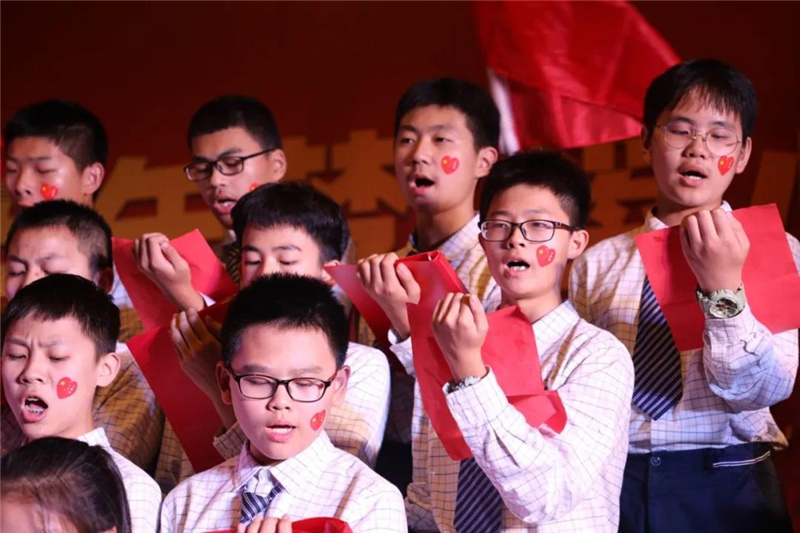 图片[3]-枣庄翔宇：“致敬百年梦，鸾心向党鸣”诗歌朗诵比赛-爱山亭网