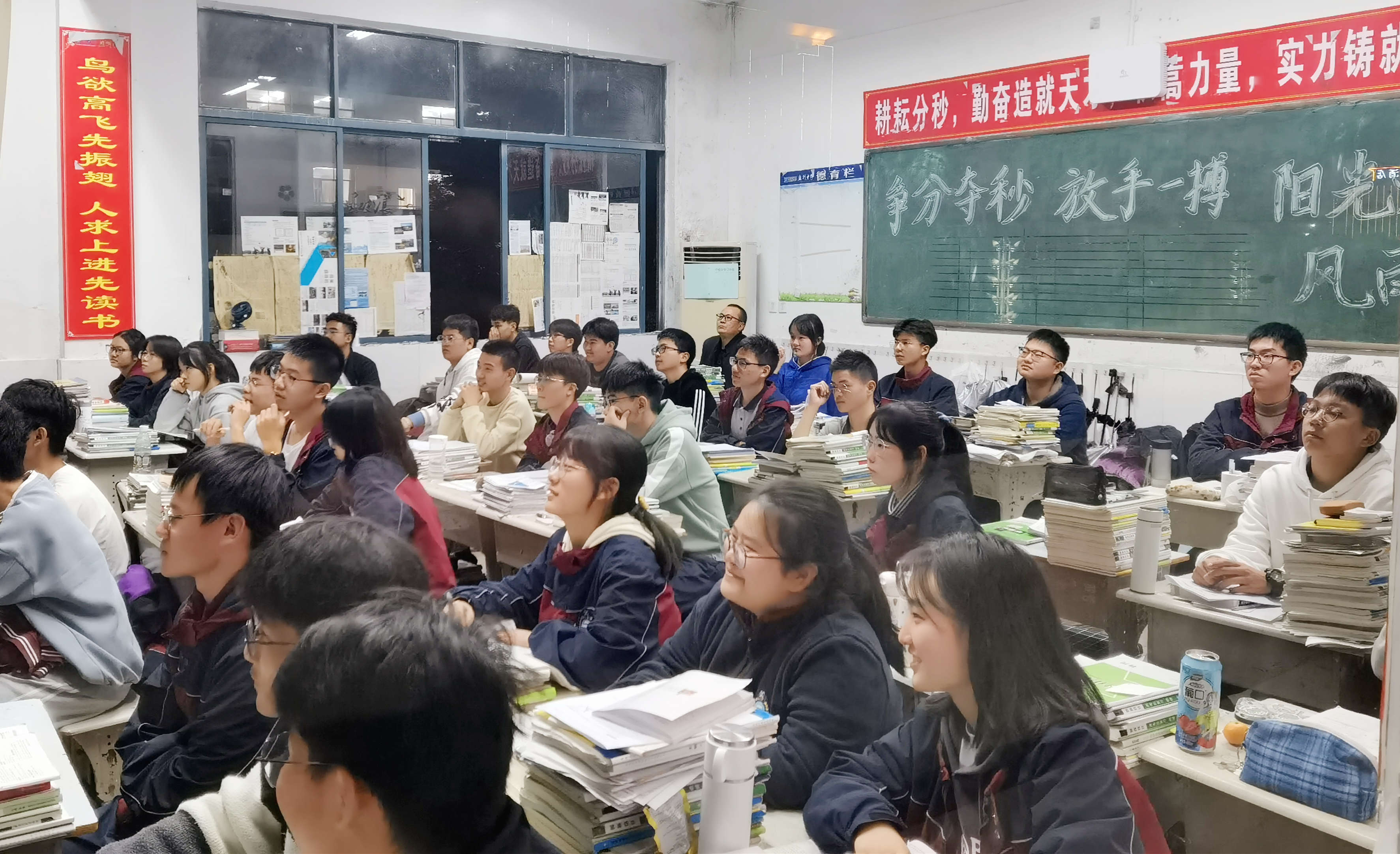 监利中学:全力以赴,激情备考