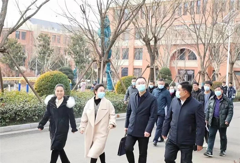 图片[1]-省星级食堂复核检查组莅临检查指导，副区长戴娟陪同-爱山亭网