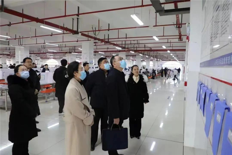 图片[5]-省星级食堂复核检查组莅临检查指导，副区长戴娟陪同-爱山亭网