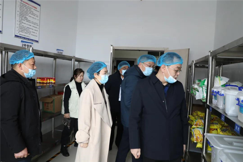图片[6]-省星级食堂复核检查组莅临检查指导，副区长戴娟陪同-爱山亭网