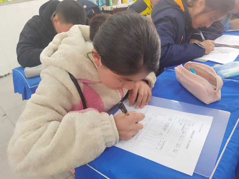 建立档案 用心呵护