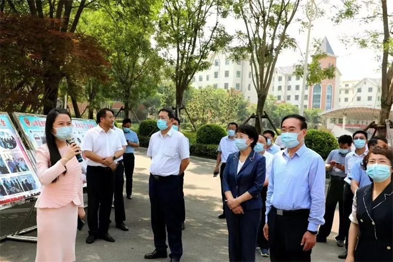 图片[1]-全市人大“履职亮屏、靶向监督”现场观摩枣庄翔宇中学-爱山亭网