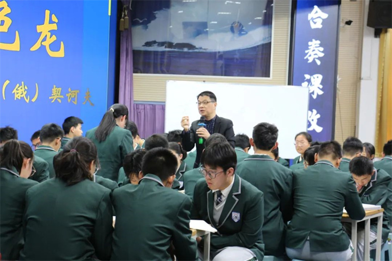 淮外举行第十七届面向全国公开教学活动