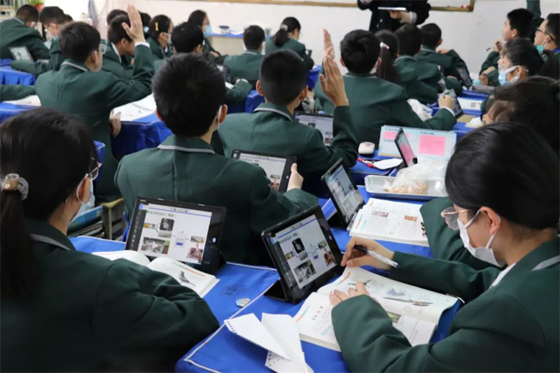 淮外举行第十七届面向全国公开教学活动