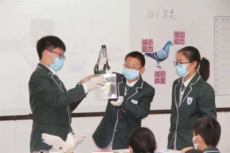 淮外举行第十七届面向全国公开教学活动