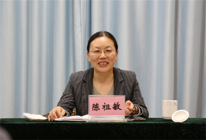 淮安区副区长陈祖敏调研淮外