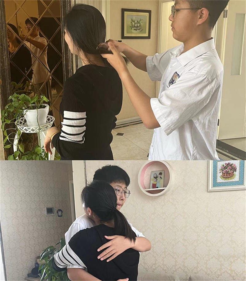 母亲节,淮外学子这样做!