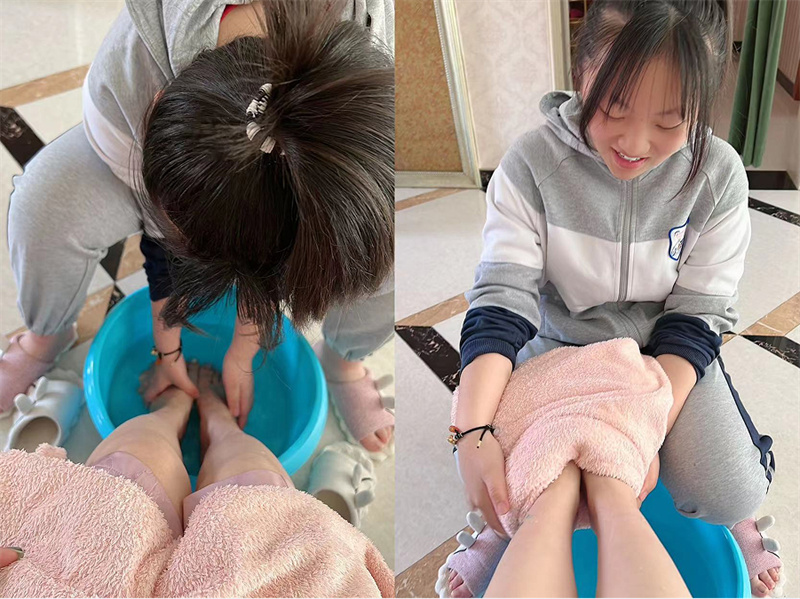 母亲节,淮外学子这样做!
