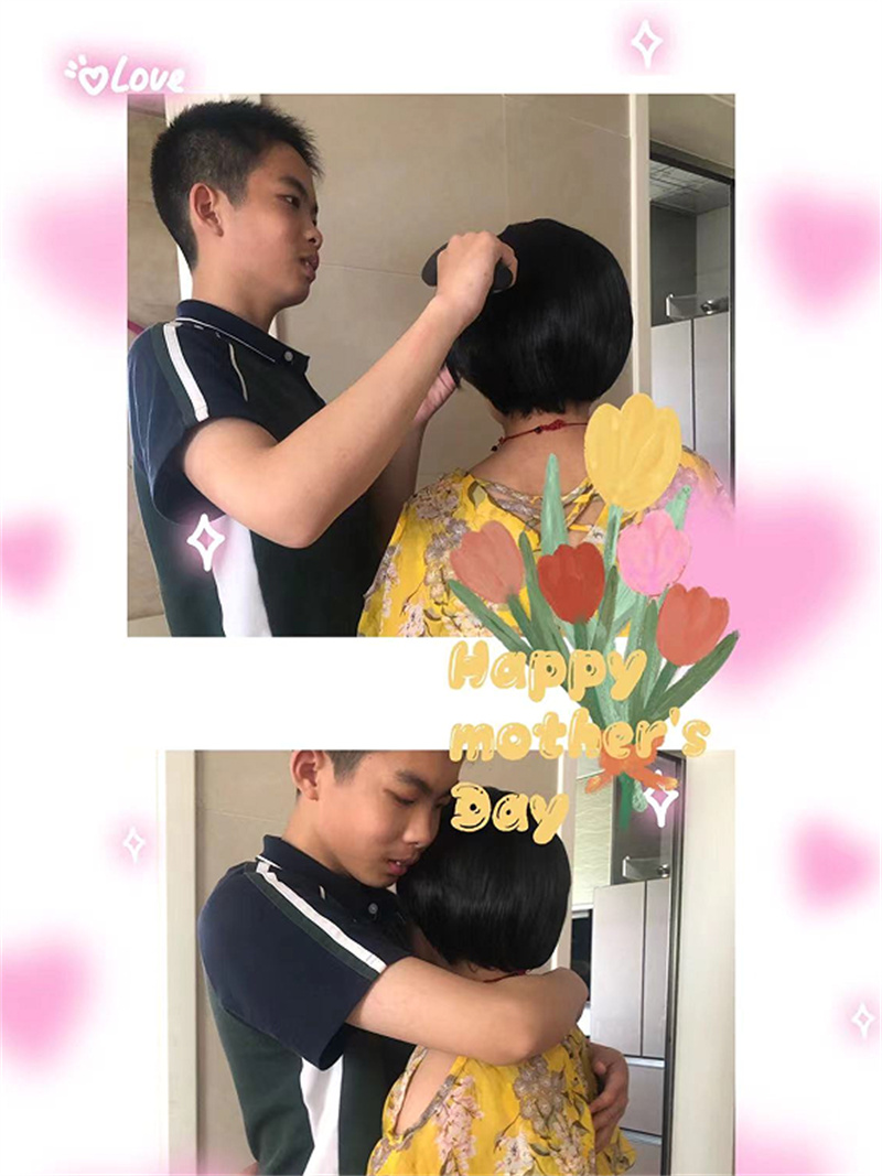 母亲节,淮外学子这样做!