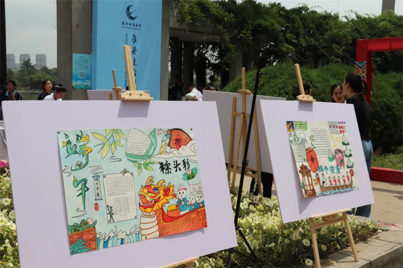 淮外第十八届龙舟文化节“六一”精彩上演